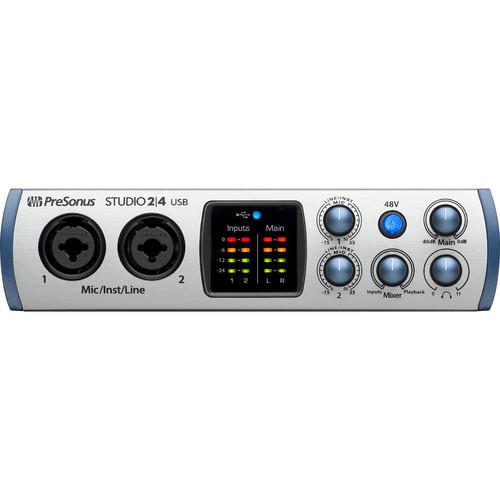 PreSonus Studio 2|4 USB Audio Interface
